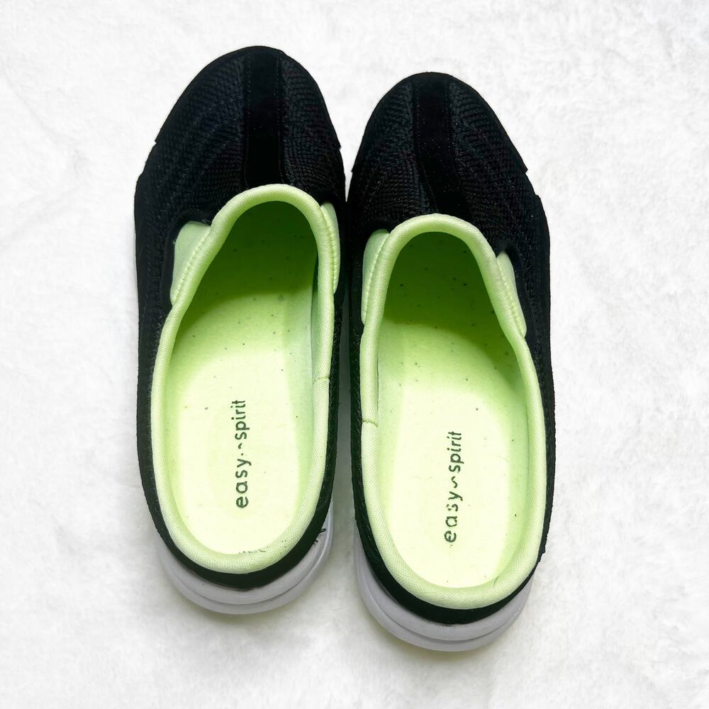NEW EASY SPIRIT Traveltime Clogs Black size 7 Walking Shoes Mules - Picture 3 of 8